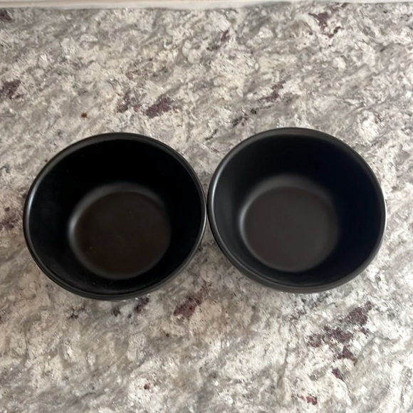 Rae Dunn Matte Black Pinch Bowls - Picture 2 of 3